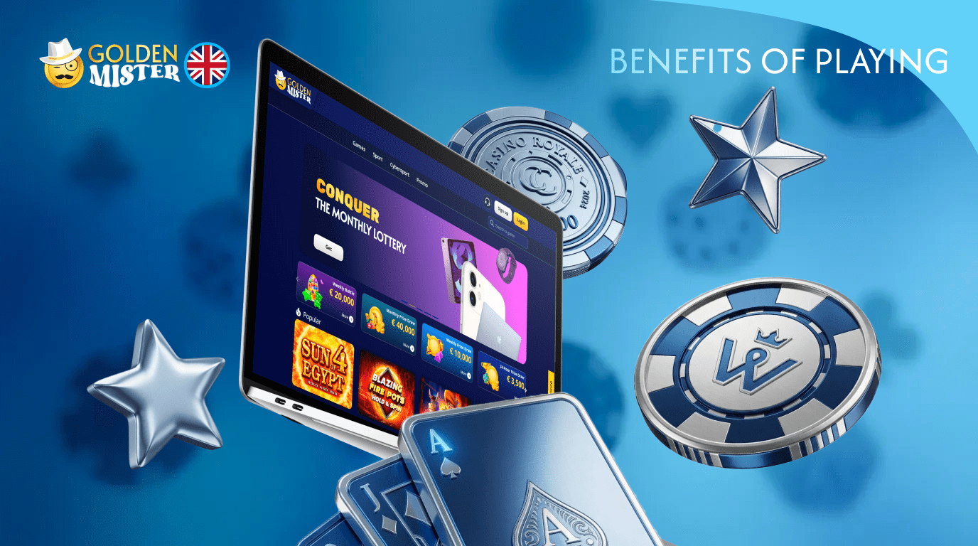 Golden Mister online casino offers a wide range of features